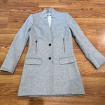 Veronica Beard gray dickey compatible Melange Wool Cashmere Blend coat size 4 Photo 10