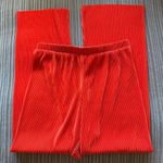 Ro & De  pleated orange pants xs Photo 2