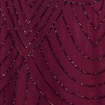 Adrianna Papell Art Deco Beaded Blouson Dress Photo 4