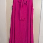 Amanda Uprichard NEW York Hot Pink Tie Back Shift Dress in size Small Photo 1