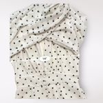 Urban Outfitters  Willow Plunging Polka Dot mini Short Dress Size‎ Small Photo 3
