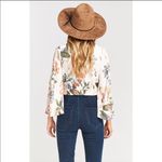 Show Me Your Mumu NWOT Floral Tie Top Photo 2