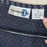 Vintage Paul Harris Design Navy White Polka Dot Maxi Dress Button Front M Blue Size M Photo 4