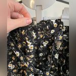 American Eagle ,‎ black floral flowy shorts - soft size small Photo 2