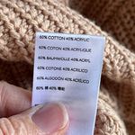 Urban Outfitters Avery Double V-Neck Sweater Tan Size S Photo 7