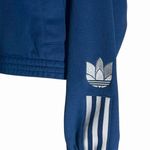 Adidas Women's Blue Adicolor Trefoil Track Jacket Photo 2