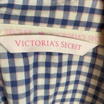 Victoria's Secret  • Blue Pink White Plaid Sleep Shirt Photo 4
