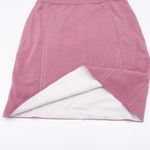 NBD x The Naven Twins Diamond Skirt Mauve Pink Knit Stretch Mini Size Small Photo 5