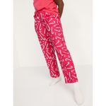 Old Navy Pink Candy Canes Pajama Bottoms - Size XXL Photo 4