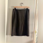 Liverpool Los Angeles Elegant Brown Pencil Skirt w Elastic Waist Size 8 Photo 6