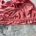 Adjustable Pink Satin Slip Dress Size XL Photo 2