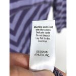 Athleta Striped Splendor Lotus Faux Wrap Dress Athleisure Whimsigoth Witchy Goth Photo 6