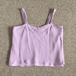 Jones New York Purple embroidered tank top blouse Photo 0