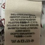 Free People White Floral Print Sleeveless Ruffle Cami Camisole Crop Tank Top M Photo 3