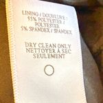 ALC Frank A.L.C. Danny Pewter Metallic Silver Crop Lame Dress Pants Trousers Size 4 Photo 11