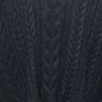 Philosophy  Black Cable Knit Sweater Photo 4