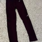 Gymshark Maroon Seamless Leggings Size Medium Photo 5