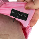 White Fox Boutique White‎ Fox Boutique The Long Run Mini Dress Pink Halter Bodycon Size XL Photo 12