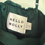 Hello Molly Mini Dress Green Emerald Photo 6