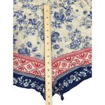 Jessica Simpson  Size M Romper Shorts Tube Top Floral Womens Summer Resort White Photo 2