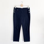 Brooks Brothers 346  Navy Sailor Nautical Natalie Fit Pants Size 4 Photo 2