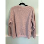 Queen of Sparkles Sushi Crewneck Sweatshirt Embellished Beaded Pink Snack L Size L Photo 4