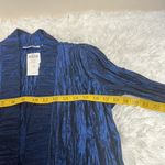 Chico's Chico NWT Royal Ruffle Rea Jacket Logan Sapphire Photo 7