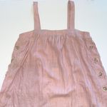Universal Threads NWT  tank top mauve pink square neckline button accents XS Photo 5