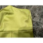 Jason Wu Lime Satin Crop Top Small S FLAW Photo 1