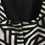 Metaphor Black & White Ziig Zag Striped Short Sleeves Dress Sz. L Great… Photo 10