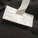 Vogue Virile Leather Blazer Style Jacket Black Size Small Photo 7