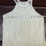 Club Monaco  crochet lined mini dress white tank white size S beach vacation Photo 10