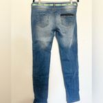 Desigual  women's Ethnic stretch jeans floral Y2K 2000 embroidery boho hippie Photo 4