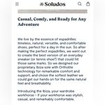 Soludos  Paris Platform Sneakers Size 9.5 Photo 14