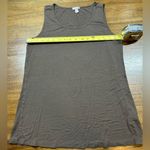 J.Jill Size S Petite Brown Rayon Tank Top Photo 3