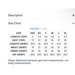 Ser.O.Ya Two Piece Julia Set Top and Skirt Lime Green Size XS NWT Photo 6