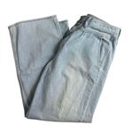 American Eagle  Wide Leg Crop Jeans Light Wash Photo 1