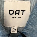 Oat New York Women’s long sleeve denim Jumpsuit in light blue size XS Photo 1
