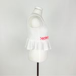 Paper Crane Bohemian Embroidered Crop Top in White | Size S Photo 2