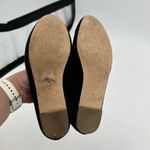 J.Crew Cora Suede black Leather Tassel Loafers Moccasins F5735 Women's size 6.5 Photo 3