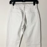 frame denim Frame Le Original Front Cuff Straight Button. Fly Rumpled Blanc Grind Jeans 24 Photo 7