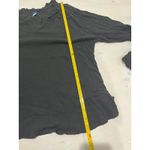 Old Navy  Black Long Sleeve Ruffle Neckline Blouse‎ Top Womens XL Photo 1