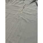 Moyabo Women's Popover Shirt 3/4 Blue Blouse Size XL Career‎ Modern Professional Photo 5