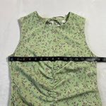 Love, Whit by Whitney Port Sleeveless Floral Ruched Midi Dress Size X Photo 13