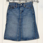 Gap Vintage  Jeans Denim Size 1 90s Style‎ Knee Length Medium Wash Photo 0