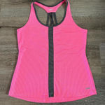 Avia  Women's Racerback Athletic Tank Top Size Small Pink and Grey‎ Photo 0