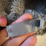 SKIMS NWT Cozy Knit Halter Top Tie Neck Bralette in Smoke Gray NWT Size L XL Photo 4