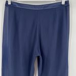 Sandro Paris Dress Pants Satin Side Panel Trousers Straight Leg EU 40 Size Large Photo 4