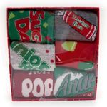Tootsie Roll Candy Crew Socks Womens Gift Set Junior Mints Sugar Daddy Dots Gift Red Photo 0