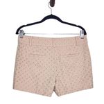Blush Pink Eyelet Lace Shorts Size 4 LOFT Preppy Pink Lace Shorts Photo 1